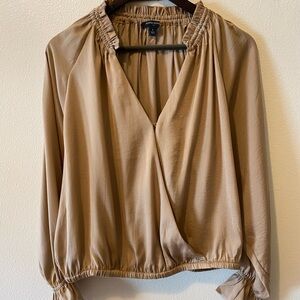Banana Republic Tan Blouse
